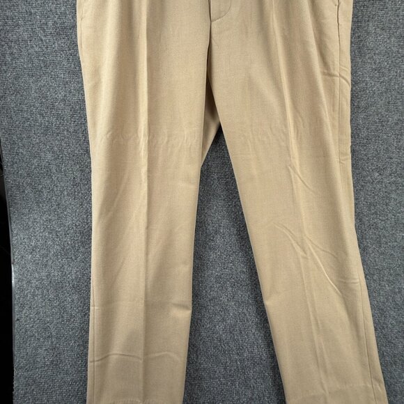 NWT Banana Republic Brushed Pleated Pant Men 34x30 Tapered Leg Relaxed Fit - Picture 4 of 16